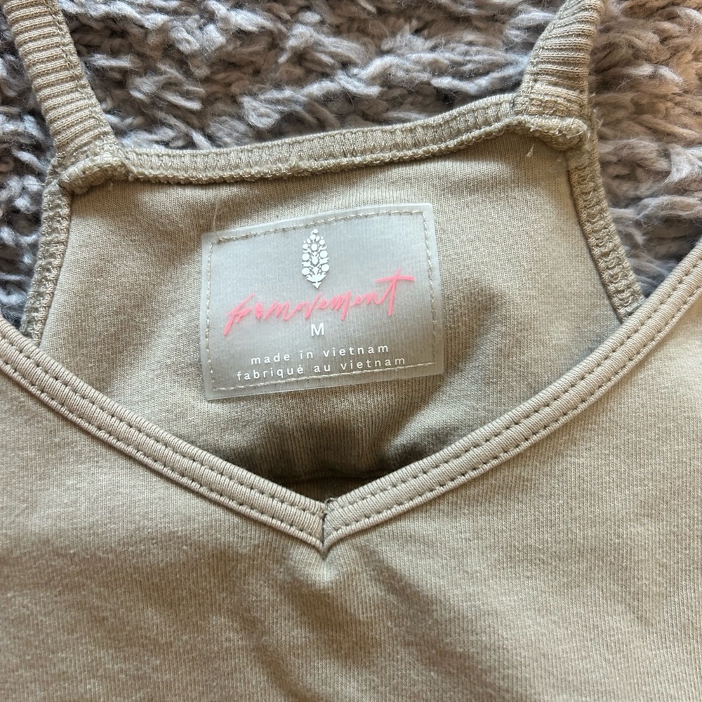 Free People Tan Jumpsuit (no tags) - Picture 6 of 6